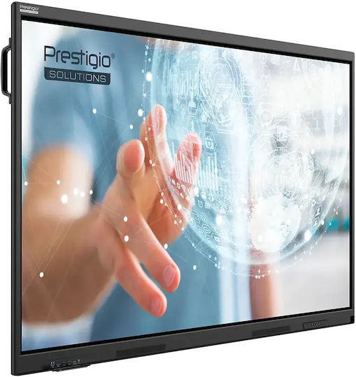 Prestigio Solutions Multiboard 65-Zoll Light Series Gen 7 Android 14 Google Edla Ai Button 8/128gb 50tp Schwarz