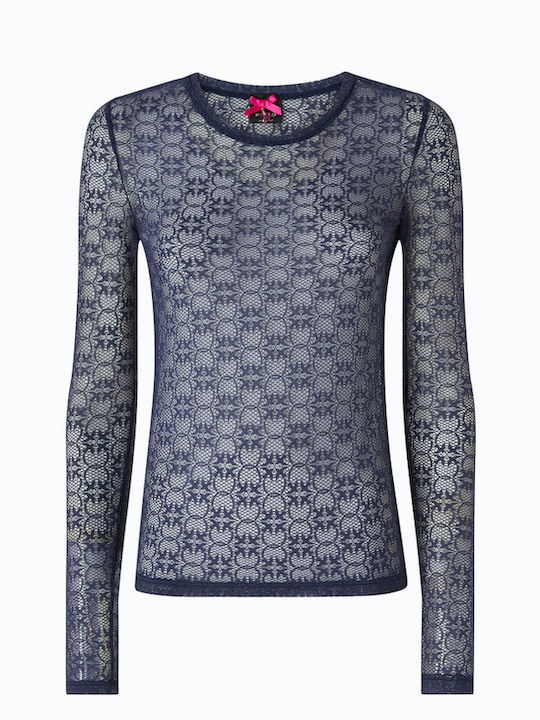 Women's Blouse Long Sleeve Light Blue