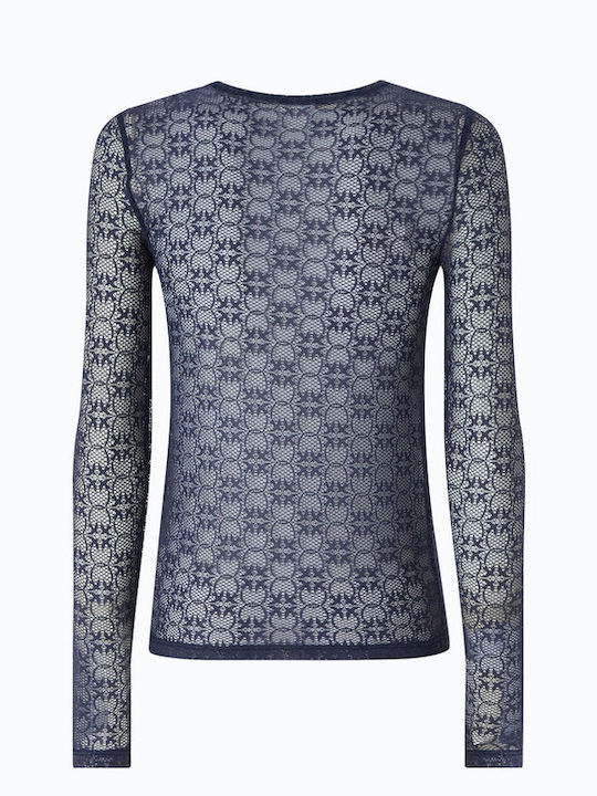 Women's Blouse Long Sleeve Light Blue