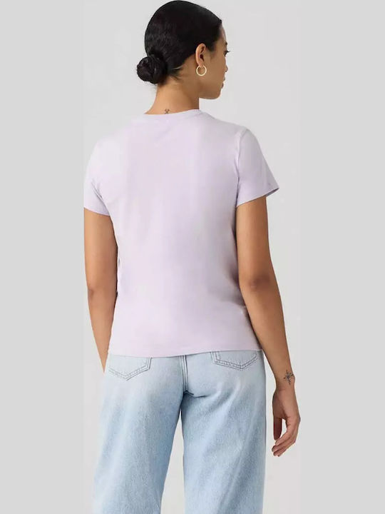 Das Perfekte T-Shirt Damen Purpurnen