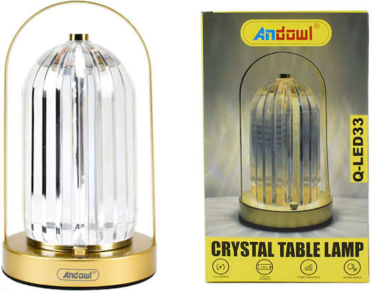 Andowl Lustră Decorativă Transparent