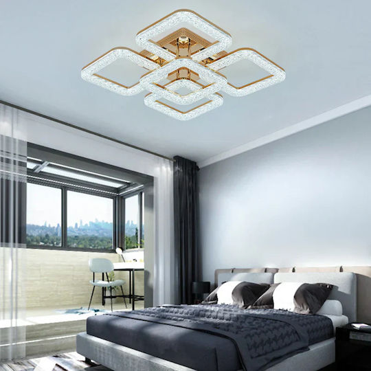 Lightplanet Πλαφονιέρα Οροφής με Ενσωματωμένο LED και Τηλεχειριστήριο