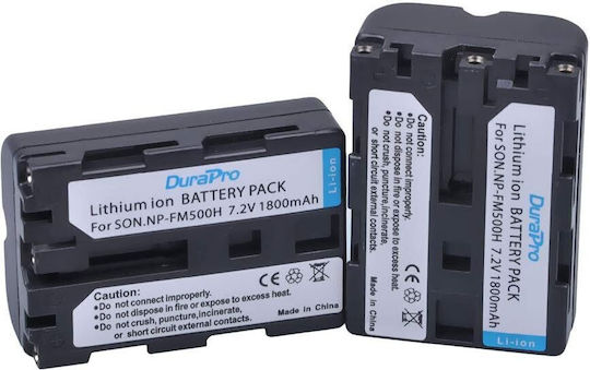 Set 2 Np-fm500h 1800 Mah Baterii Încărcător Dublu Sony Alpha Slt-a57 A58 A65 A65v A77 A77v A99 Clm-v55 Dslr-a100 A200 A300 A350 A450 A5000