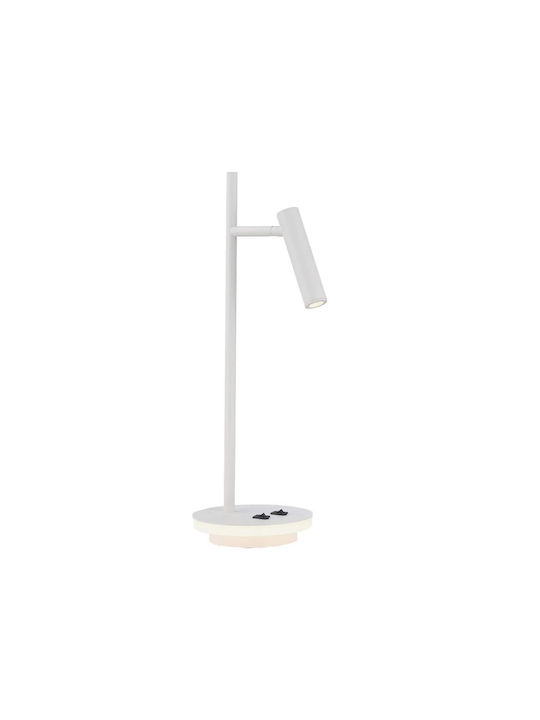 VK Lighting LED Schreibtischlampe in Weiß Farbe