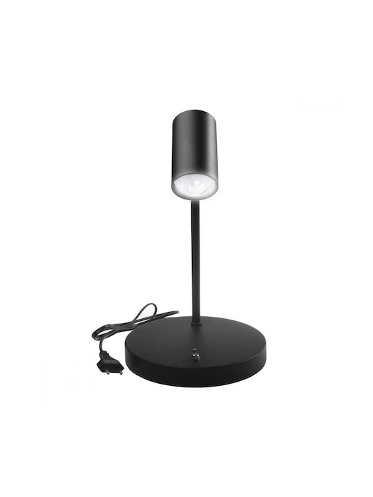 Maclean Energy Office Lamp for Socket GU10 in Black Color