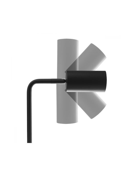 Maclean Energy Office Lamp for Socket GU10 in Black Color