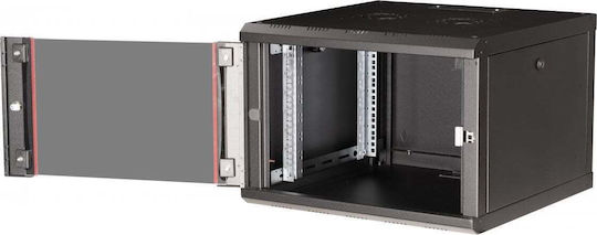 Equip Wall Mounted Rack Cabinet 19U 60x60cm Black EPM-07-6060-B-CBAA
