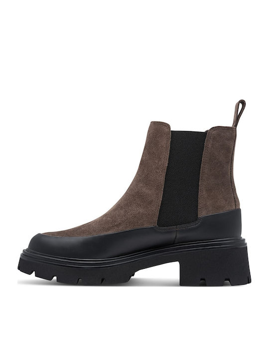 Damen Chelsea-Stiefel Braun