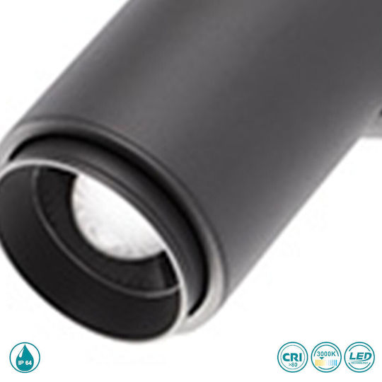 Faro Barcelona Plom Επιτοίχιο Εξωτερικό Σποτ LED IP54 9W
