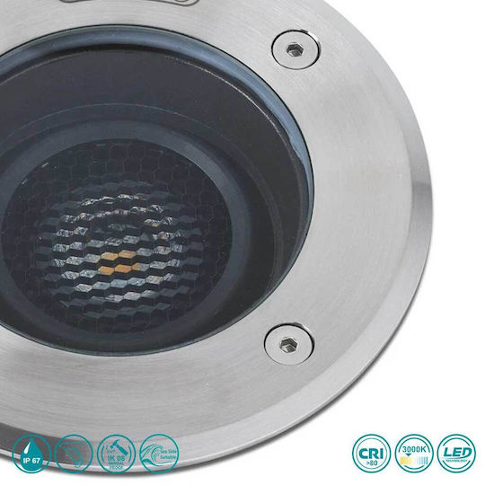 Faro Barcelona Geiser Wandmontiertes Außen-Spotlight LED IP67 15W 18x13.5εκ.