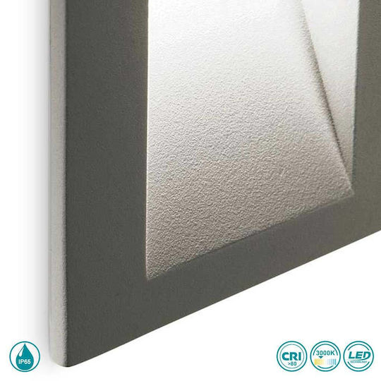 Ideal Lux Στεγανό Σποτ LED 2W 3000K 6.5x7x7εκ. Ideal Lux Στεγανό Σποτ LED 2W 3000K 6.5x7x7εκ.