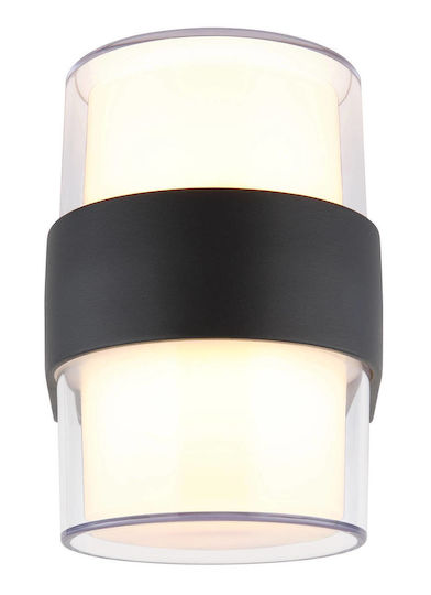 Globo Lighting Стенни Външни Осветителни Тела LED IP44 10W с Топло Бяло Светлина 9.6x13см