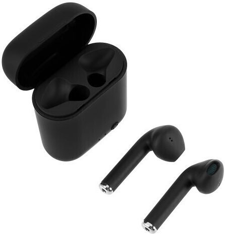 i7 Mini TWS Earbud Bluetooth Handsfree Căști cu Carcasă de Încărcare Negru