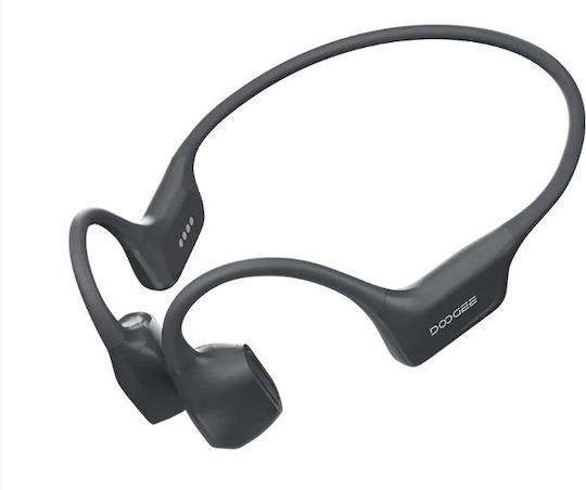 Doogee BoneAir Swim Bone Conduction / Open Ear Bluetooth Handsfree Headphones with Sweat Resistance Black