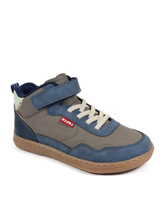 Kinderstiefel mit Schnürsenkeln Braune