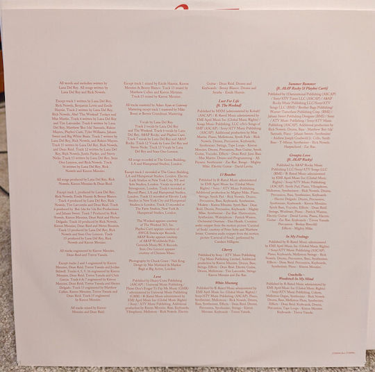Lana Del Rey - Lust For Life 2xLP