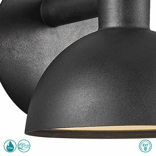 Nordlux Arki Стенно Външно Осветително Тяло с Абажур E27 IP54 26x20εκ.