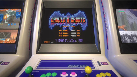 Capcom Arcade Stadium (Captain Commando Cover) Ediție Limitată Joc PS4