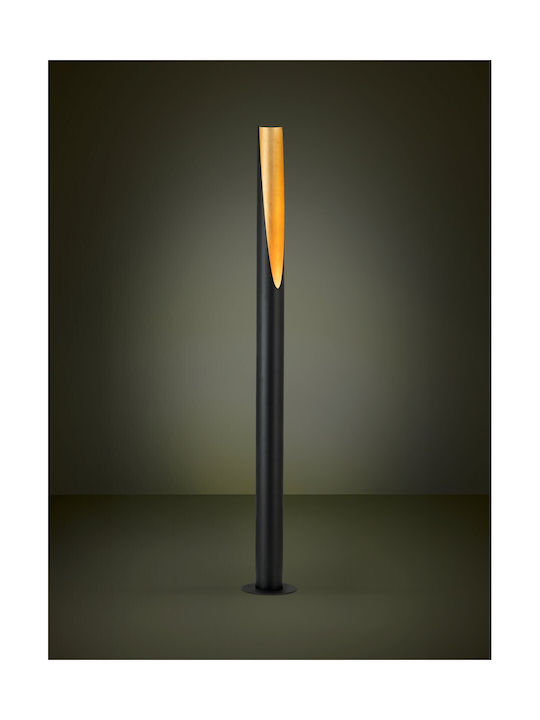 Eglo Prebone Stehleuchte H180.5xB22cm. mit Fassung für Lampe GU10 Schwarz