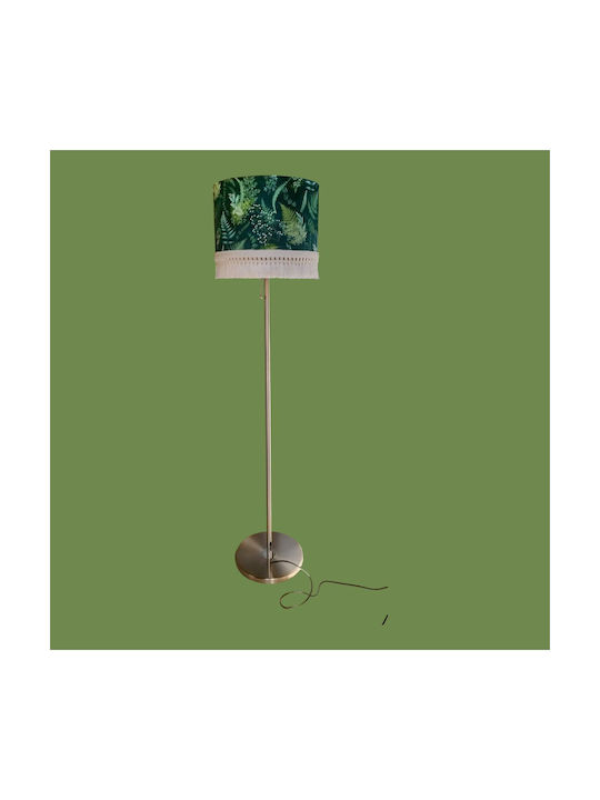 Oxygen Olive Green Φωτιστικό Δαπέδου με Ντουί για Λαμπτήρα E27 Πράσινο