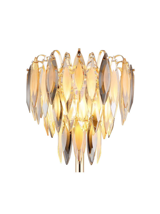 Globo Lighting Floor Lamp H165cm Gold Globo Lighting Floor Lamp H165cm Gold