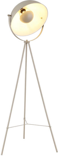 Globo Lighting Φωτιστικό Δαπέδου Υ138.8εκ. με Ντουί για Λαμπτήρα E27 Μπεζ
