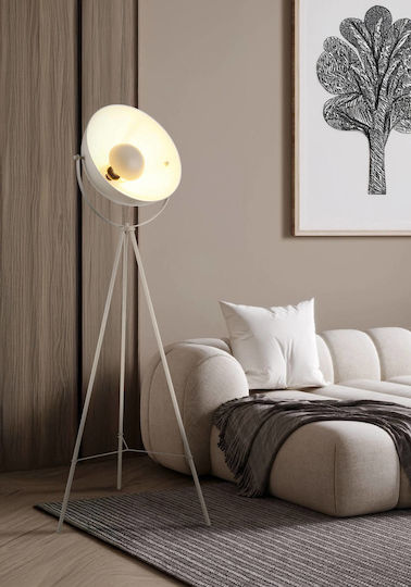 Globo Lighting Φωτιστικό Δαπέδου Υ138.8εκ. με Ντουί για Λαμπτήρα E27 Μπεζ