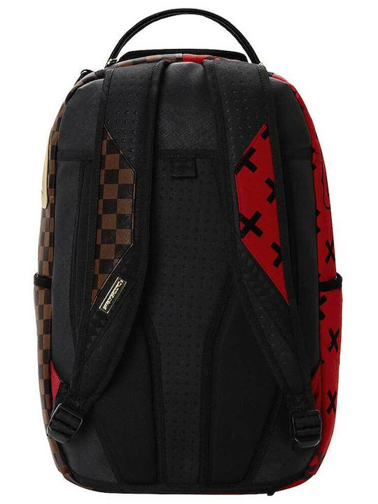 Sprayground Schulranzen Rucksack Für Junior High-High School Mit Flaschenhalter Reverse Half Split 27 x 15 x 45cm Sprayground Schulranzen Rucksack Für Junior High-High School Mit Flaschenhalter Reverse Half Split 27 x 15 x 45cm