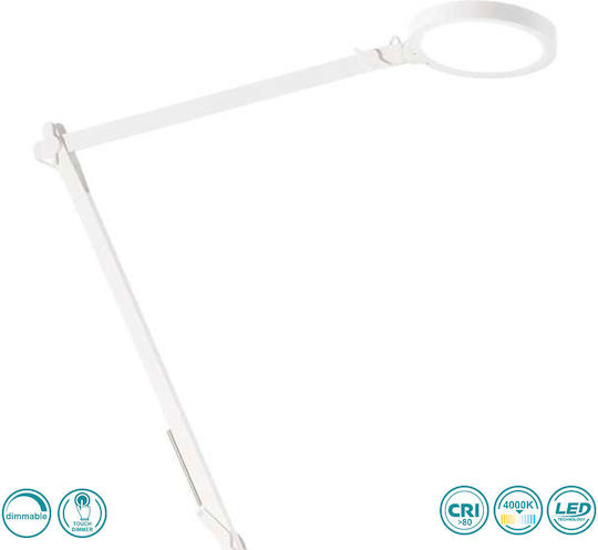 Ideal Lux Futura PT1 LED Floor Lamp H145xW25cm. with Natural White Light 1100lm White
