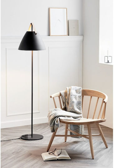Nordlux Strap Floor Lamp H153.7xW36cm. with Socket for Bulb E27 Black