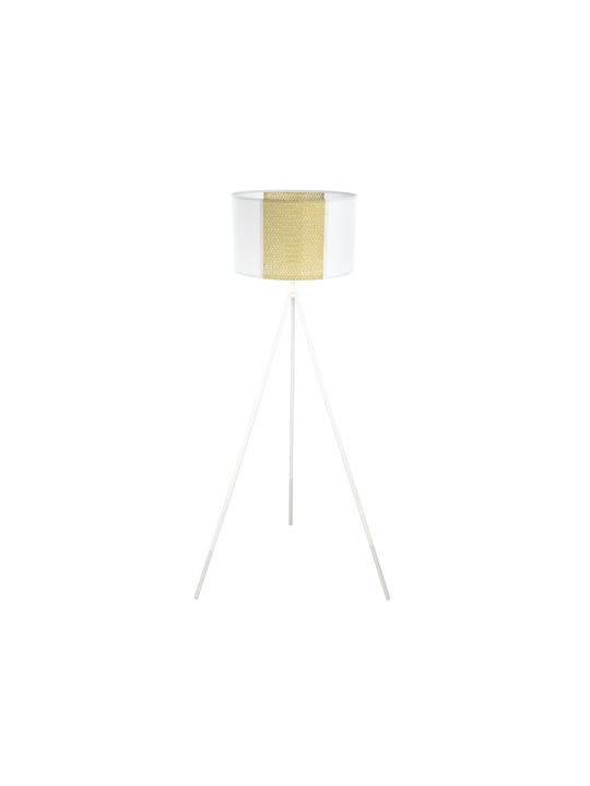 Eglo Arnhem Lampa de podea Î151xL44cm. cu Soclu pentru Bec E27 Alb
