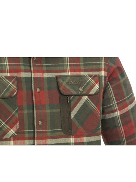 Short Sleeve Cotton Shirt D. Cooper Suede Brown