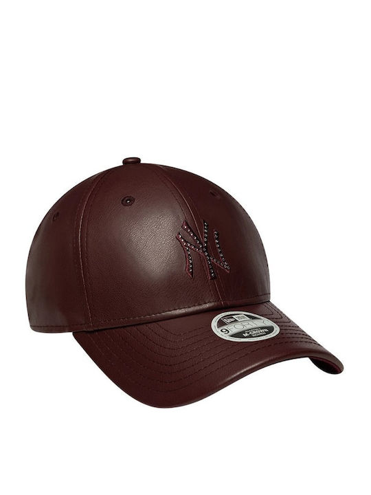 New Era Шапки Wmns Diamante Pu 9Forty Mc Neyyan Червен-60915834-червен