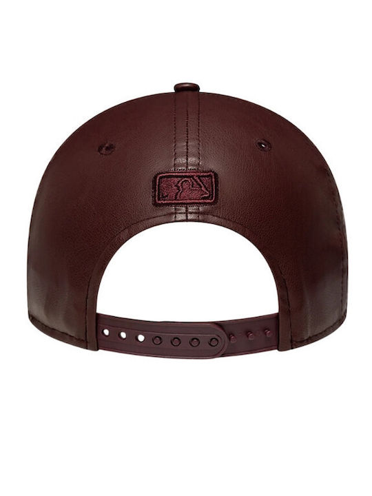 New Era Шапки Wmns Diamante Pu 9Forty Mc Neyyan Червен-60915834-червен