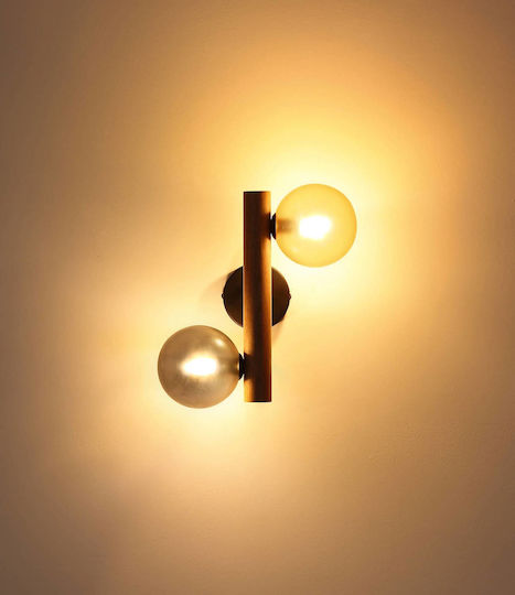Globo Lighting Wandleuchte mit G9 Lampenbirnensockel Schwarz