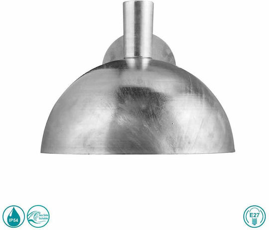 Nordlux Arki Φωτιστικό Τοίχου Ασημί 35x27.6εκ. Nordlux Arki Φωτιστικό Τοίχου Ασημί 35x27.6εκ.