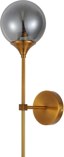 Artekko Modern Wall Lamp with E14 Socket Pink 15x15cm