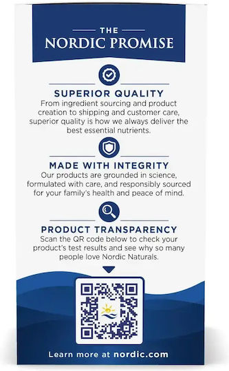 Nordic Naturals Multivitamine pentru Energie, Susținerea Sistemului Imunitar și a Sistemului Nervos 800 UI 108 mg Ginger 60 Comprimate