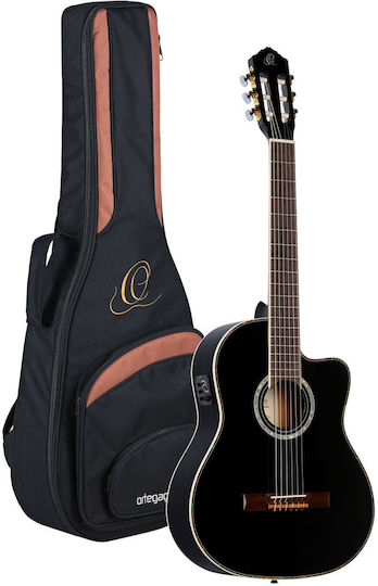 Ortega Klassisch Gitarre 4/4 RCE141 Schwarz