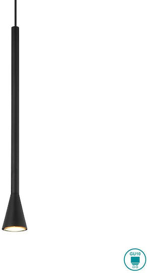 Viokef Melody Lustră Negru cu Dulie GU10 6x150cm.