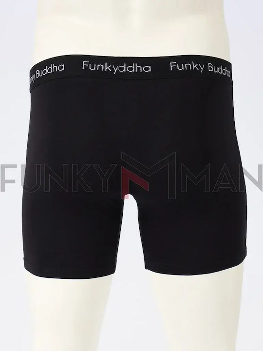 Herren Boxershorts Schwarz 3er Pack FBM013-088-10