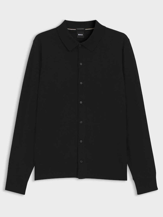 Men's Black Cardigan