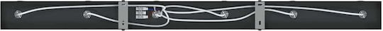 vidaXL Single Spot with Socket GU10 in Black Color