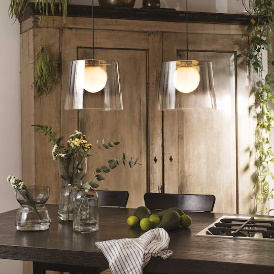 Ideal Lux Fade Lustră Auriu cu Dulie G9 27x29x21cm.