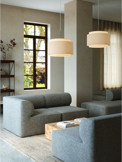 Nordlux Hängelampe Beige mit Fassung E27