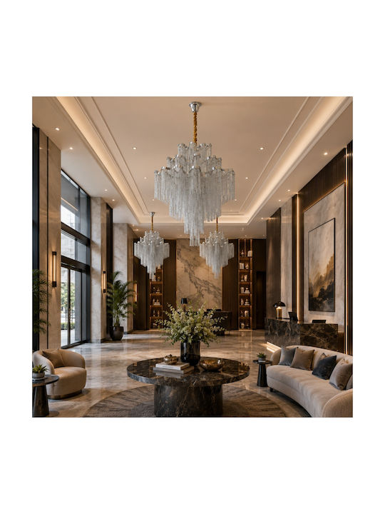 Artekko Chandelier Silver 023-3054
