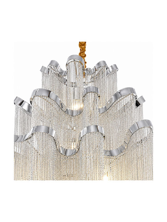 Artekko Chandelier Silver 023-3054