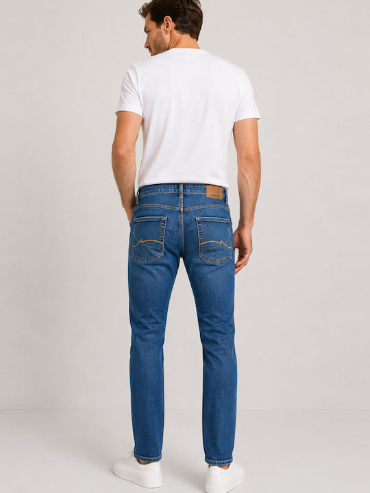 Herren Jeanshosen Regulär Passform Blauer