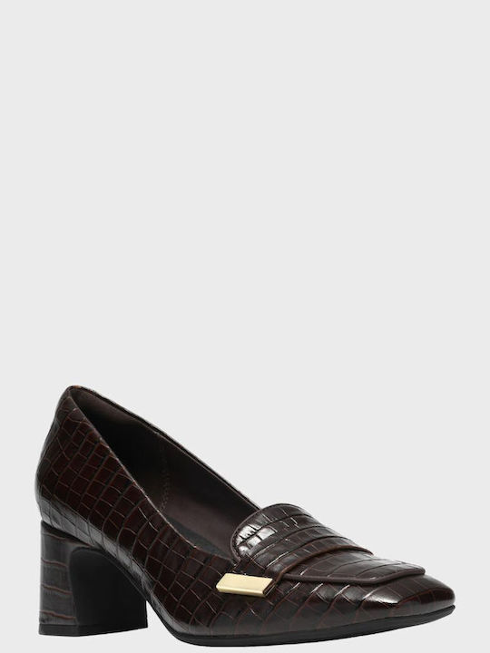 Leder Pumps Braune