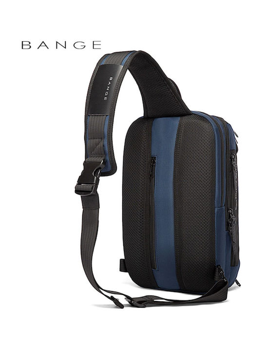 Men's Shoulder / Crossbody Bag Blue 7086 Blue